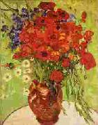 Vincent Van Gogh Red Poppies and Daisies France oil painting artist